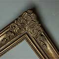  Handmade panelled frame | Style: Dyf | Size:3.5 Inch Medium - dark antique