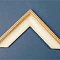 Pissarro light antique with a top edge in mushroom colour