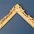  Handmade panelled frame |  Style: Chippendale 3 inch style swept frame 