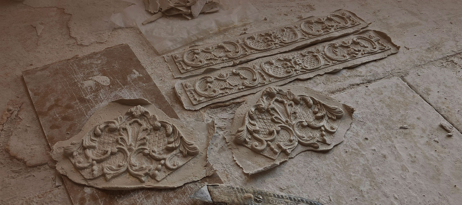 Picture frame restoration for clients by Period Frames London Ltd.